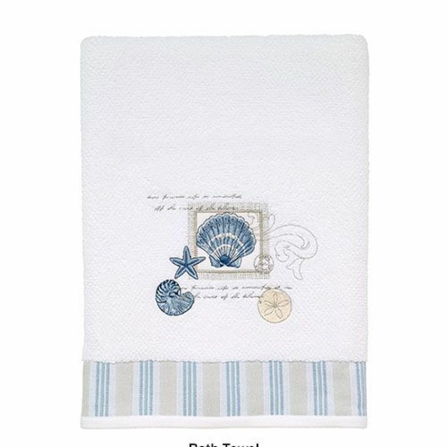 Towels * | Budget Towels Avanti Island View Towel Collection White