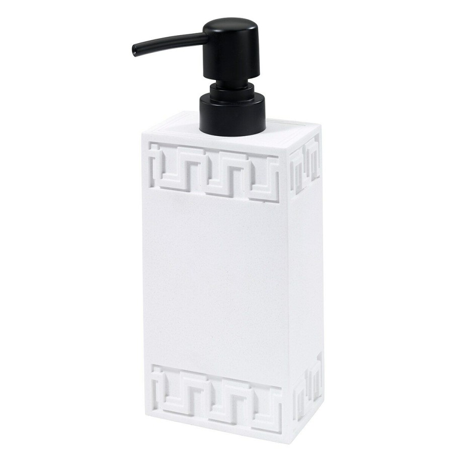 Soap & Lotion Pumps * | Promo Soap & Lotion Pumps Avanti Now House By Jonathan Adler Gramercy Lotion Pump White/Black