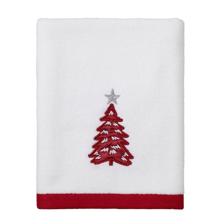 Towels * | Brand New Towels Avanti Sparkle Hand Towel White