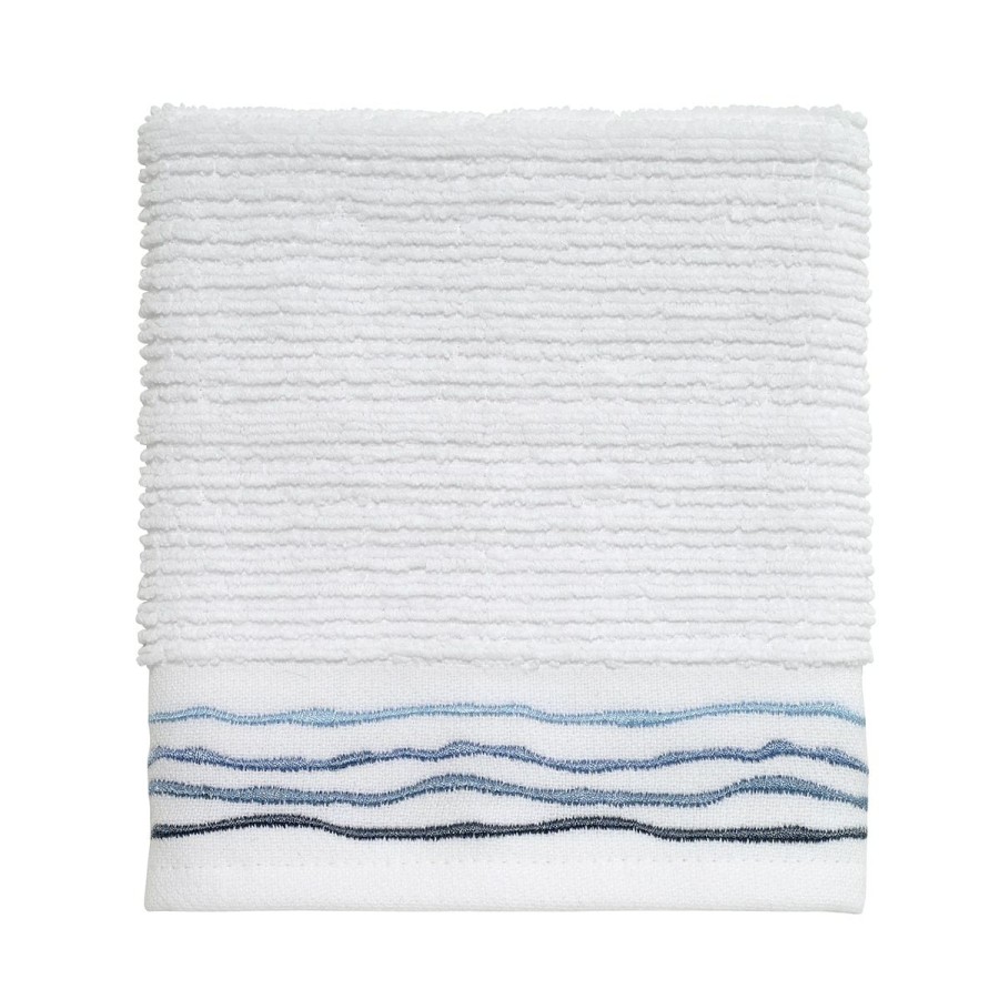 Towels * | Best Reviews Of Towels Avanti Ripple Washcloth