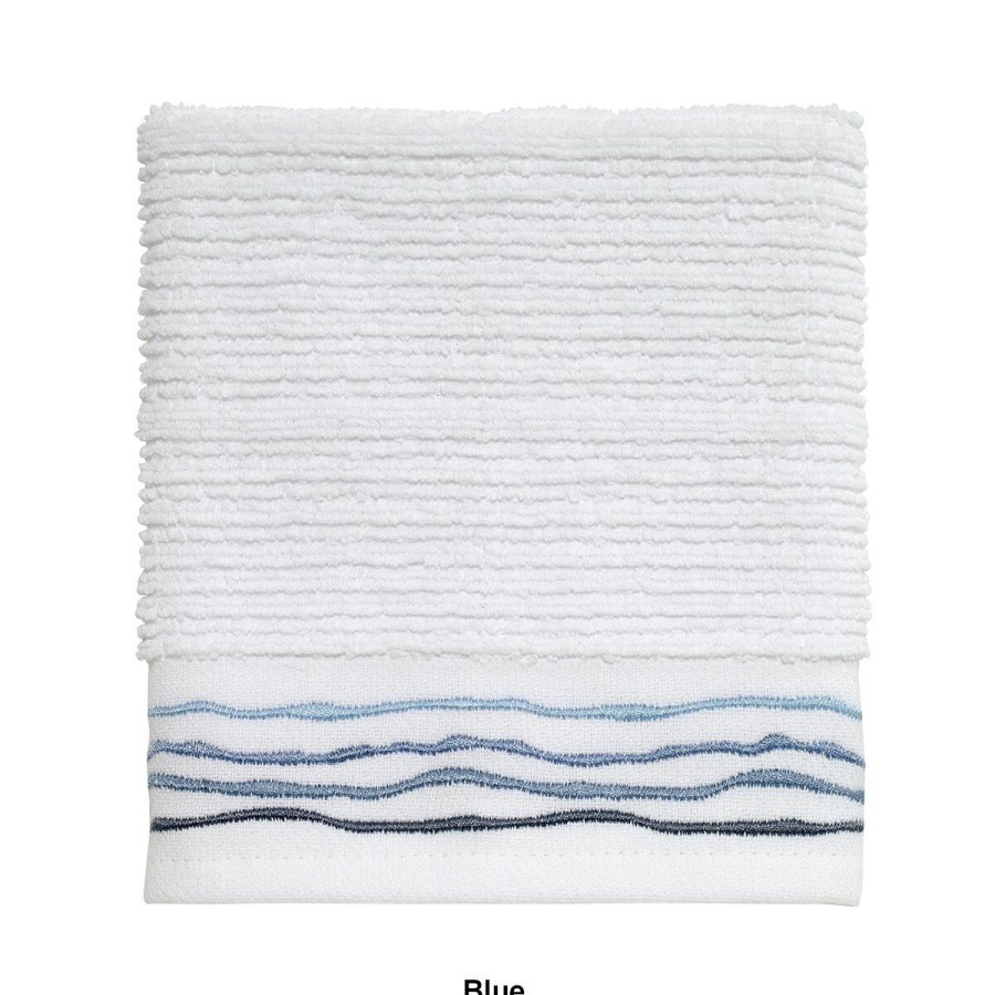 Towels * | Best Reviews Of Towels Avanti Ripple Washcloth