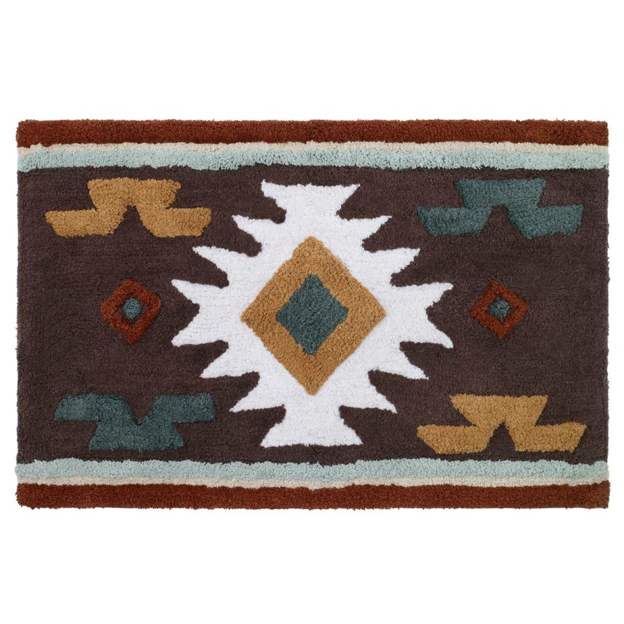 Bath Rugs & Mats * | New Bath Rugs & Mats Avanti Navajo Dance Rug Brown/Multi