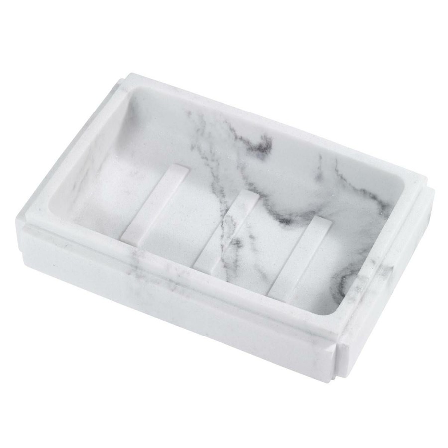 Soap Dishes * | Budget Soap Dishes Avanti Catania Soap Dish Grey