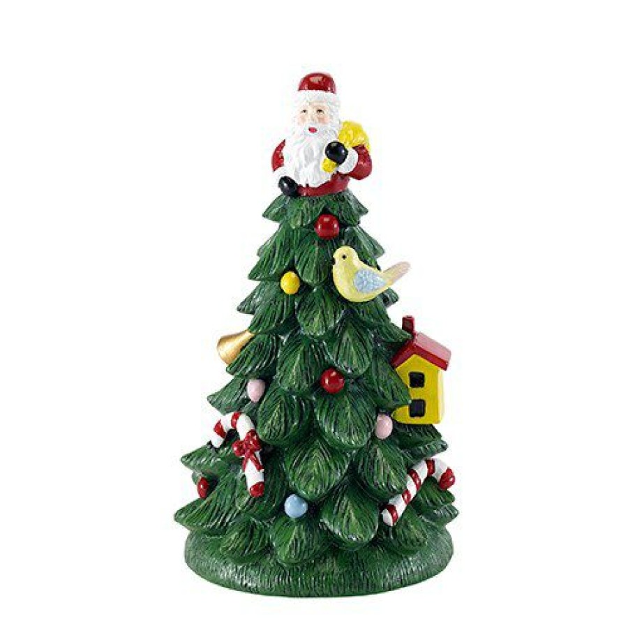 Toothbrush Holders * | Deals Toothbrush Holders Avanti Spode Christmas Tree Red Toothbrush Holder Green