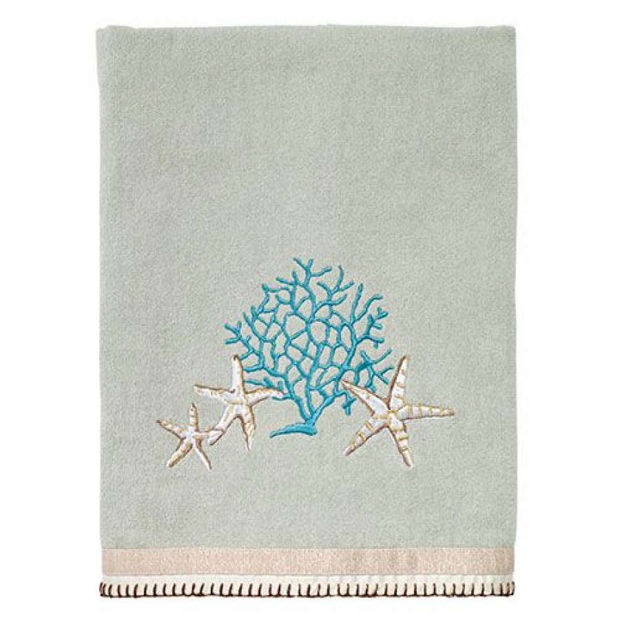 Towels * | Brand New Towels Avanti Beachcomber Towel Collection Seafoam