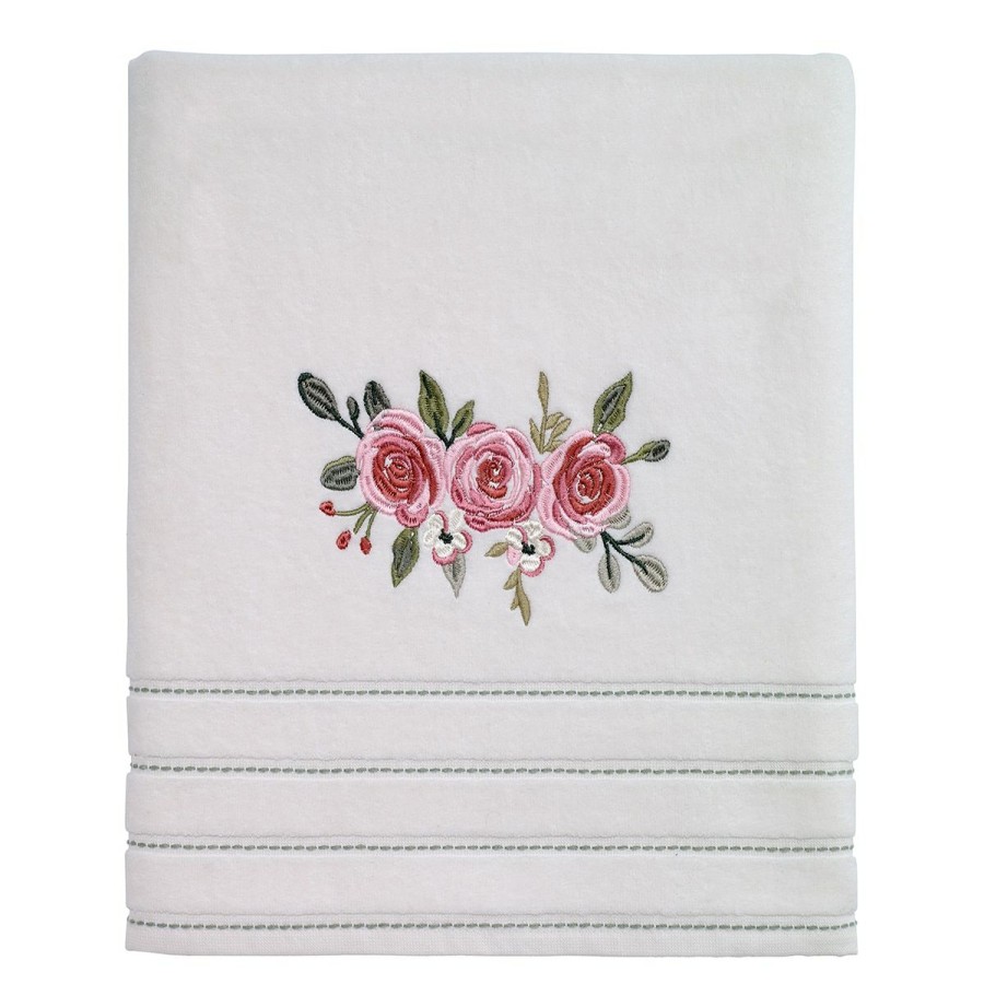 Towels * | Best Deal Towels Avanti Spring Garden Bath Towel Collection Ivory/Multi