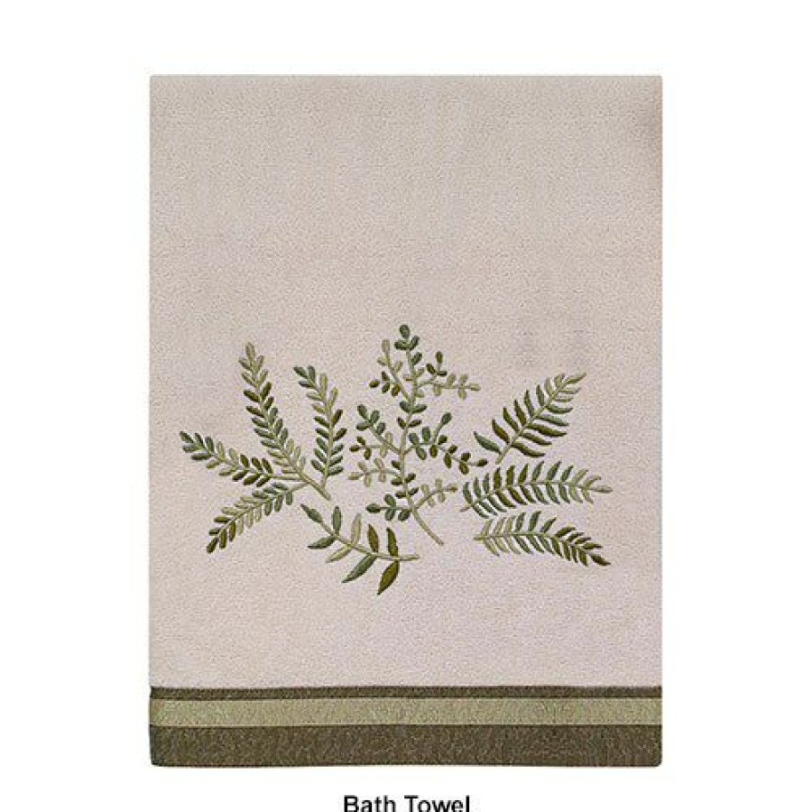 Towels * | Best Deal Towels Avanti Linens Greenwood Towel Collection Ivory