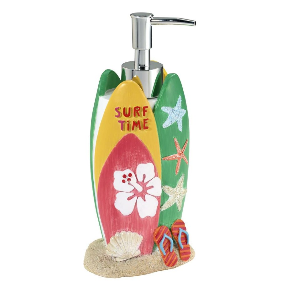 Soap & Lotion Pumps * | Hot Sale Soap & Lotion Pumps Avanti Surf Time Lotion Pump Green/Multi