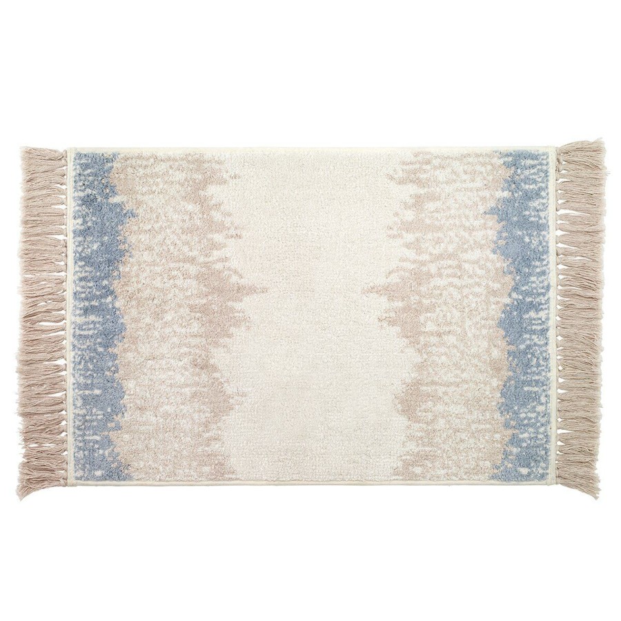 Bath Rugs & Mats * | Cheap Bath Rugs & Mats Avanti Abstract Coastal Rug Tan/Multi