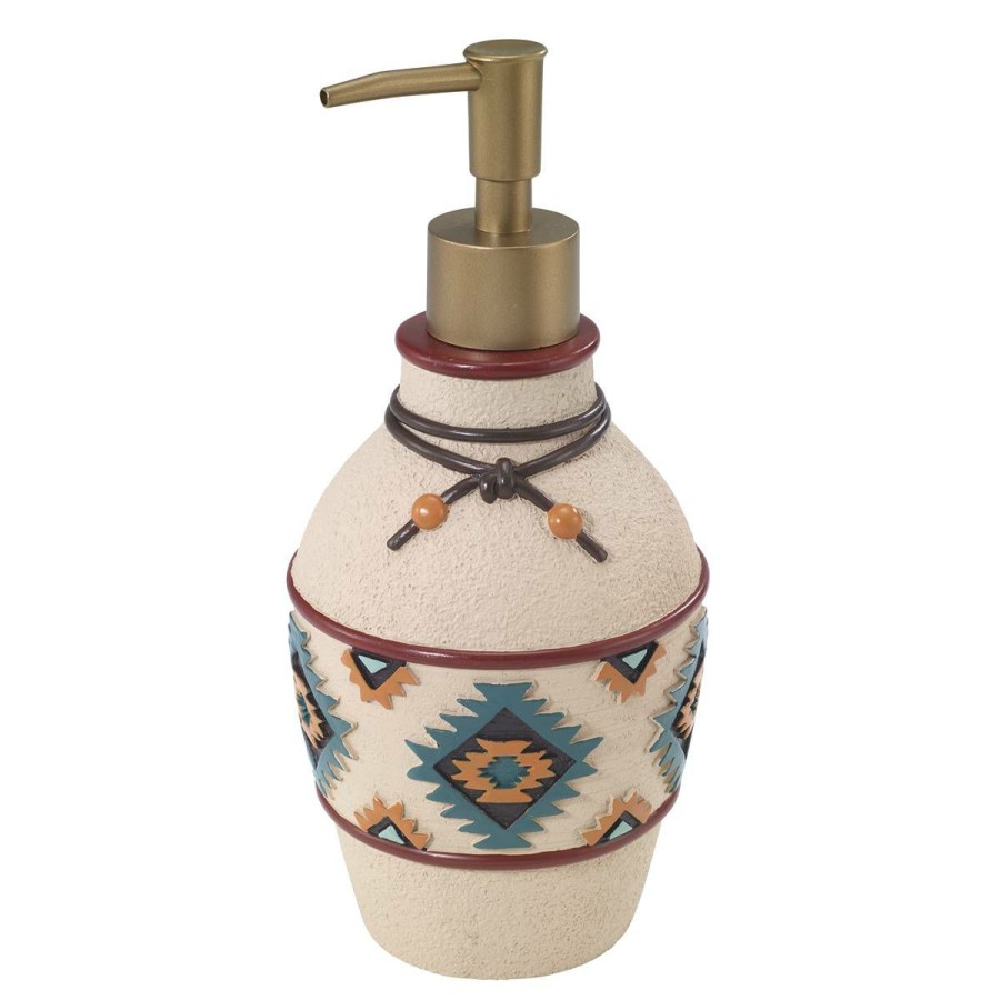 Soap & Lotion Pumps * | Buy Soap & Lotion Pumps Avanti Navajo Dance Lotion Pump Beige/Multi