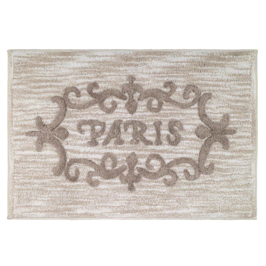 Bath Rugs & Mats * | Cheap Bath Rugs & Mats Avanti Paris Botanique Rug Ivory/Brown