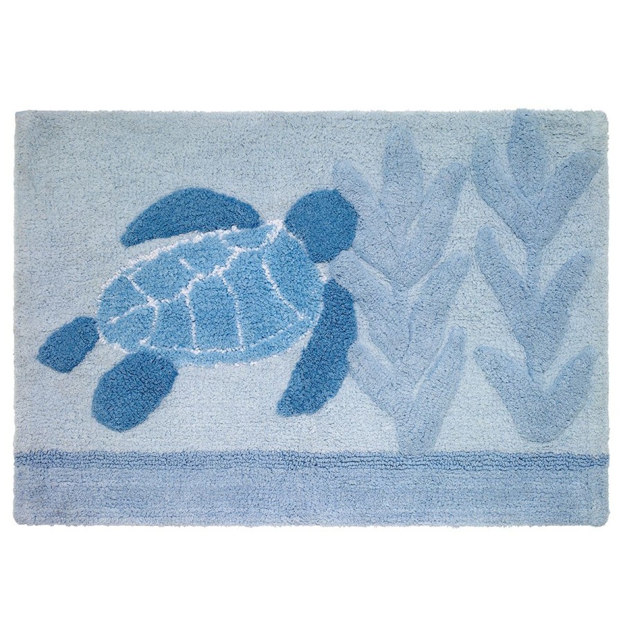 Bath Rugs & Mats * | Wholesale Bath Rugs & Mats Avanti Caicos Rug Blue