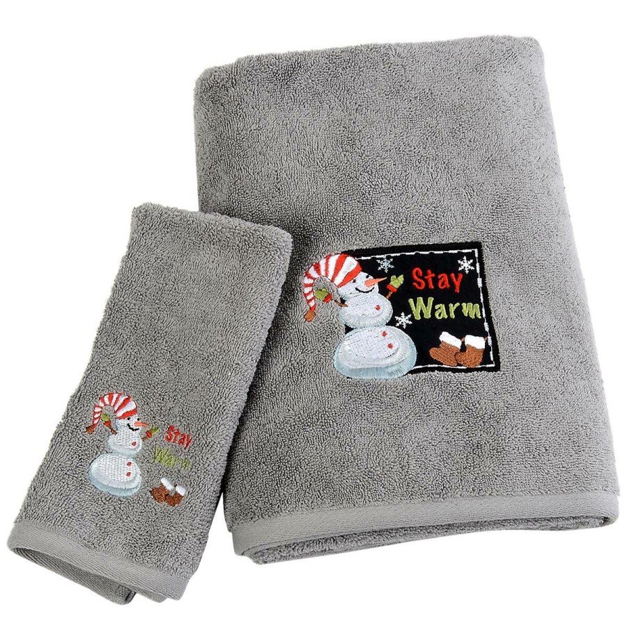 Towels * | Budget Towels Avanti Stay Warm Bath Towel Collection Nickel