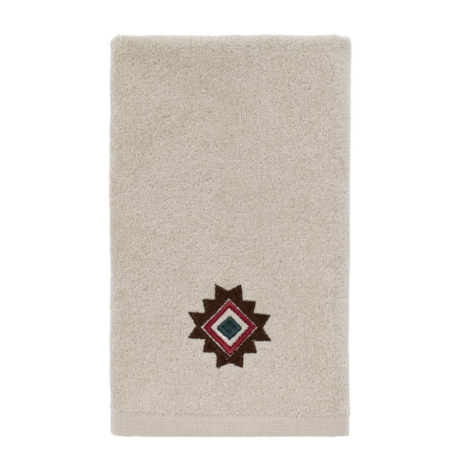 Towels * | Best Reviews Of Towels Avanti Navajo Dance Fingertip Towel Beige/Multi