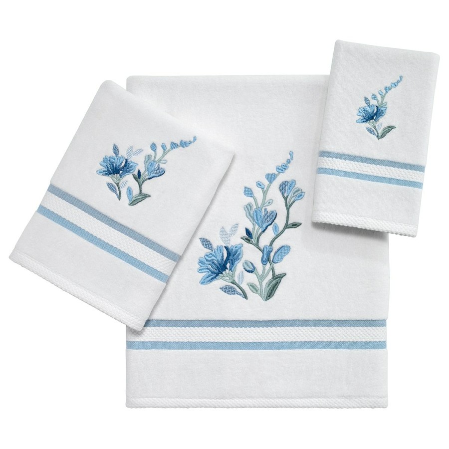 Towels * | Best Reviews Of Towels Avanti Garden View Bath Towel Collection Ivory/Multi