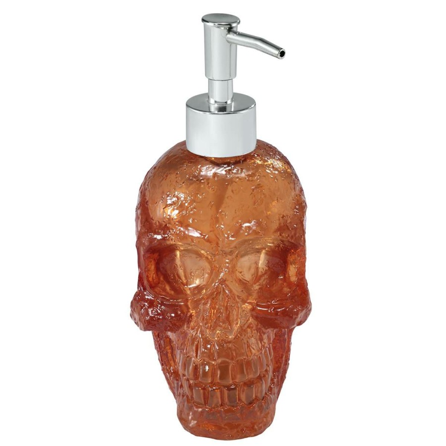 Soap & Lotion Pumps * | Deals Soap & Lotion Pumps Avanti Skull Lotion Pump Orange