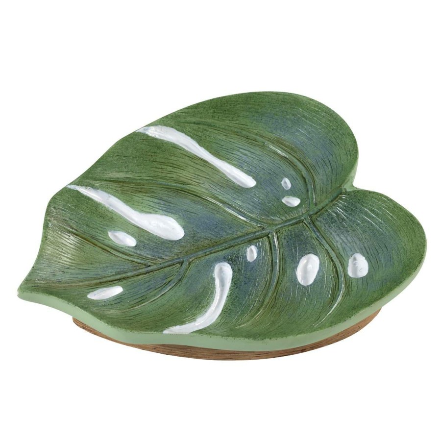 Soap Dishes * | Outlet Soap Dishes Avanti Viva Palm Soap Dish Green