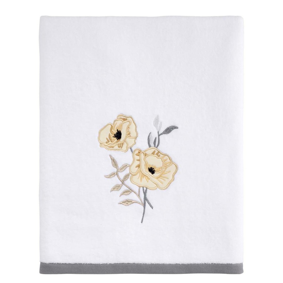 Towels * | Best Deal Towels Avanti Marielle Bath Towel White/Multi