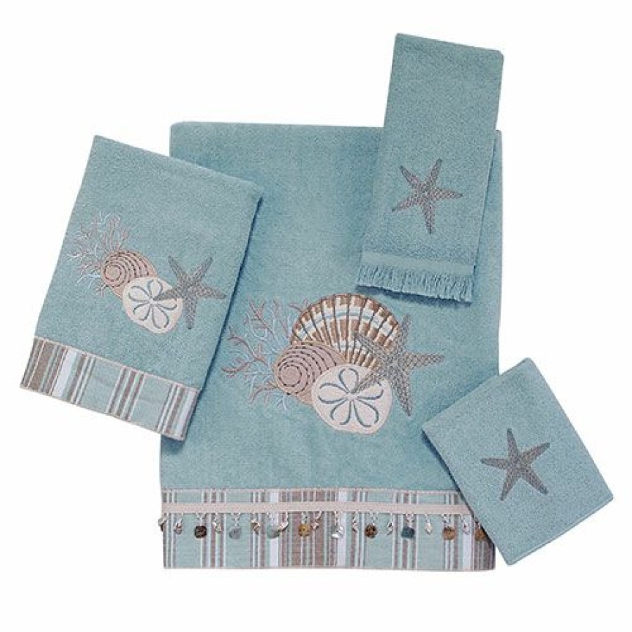 Towels * | Top 10 Towels Avanti Linens By The Sea Towel Collection