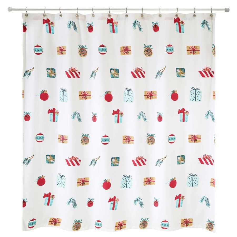 Shower Curtains * | Promo Shower Curtains Avanti Icon Shower Curtain Multi