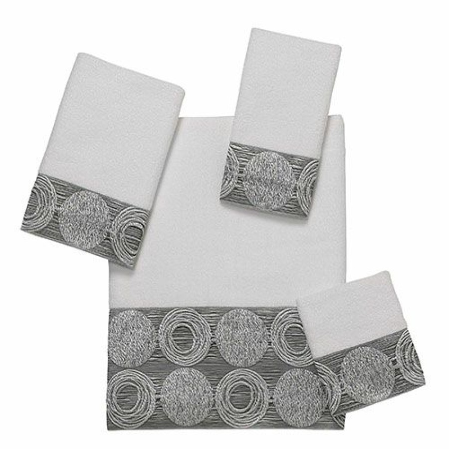 Towels * | Outlet Towels Avanti Galaxy Towel Collection White