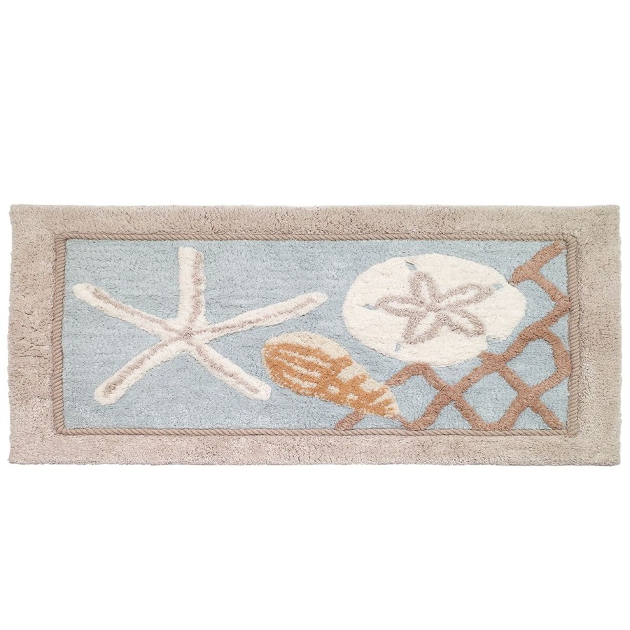 Bath Rugs & Mats * | Best Reviews Of Bath Rugs & Mats Avanti Seaglass Rug Blue/Multi