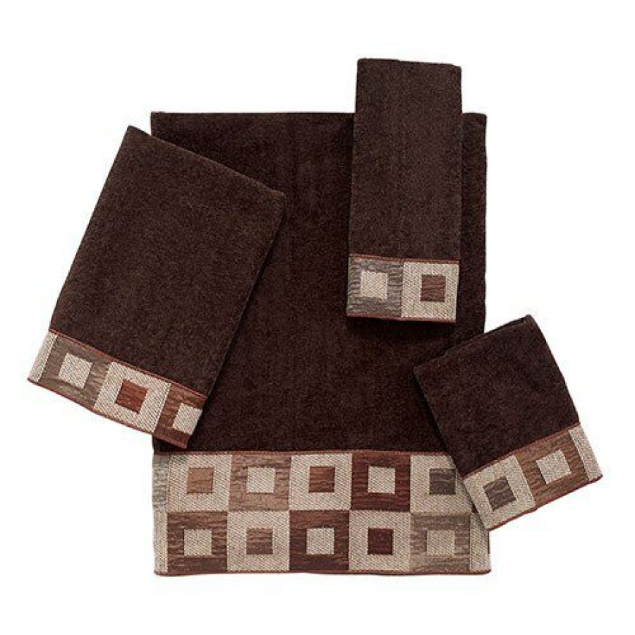 Towels * | Cheap Towels Avanti Linens Precision Towel Collection Mocha